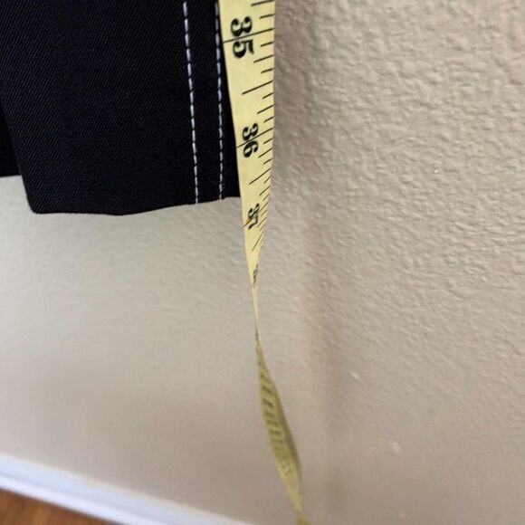 Alfani Plus Wide Leg Tummy Control Cropped Trousers Culottes 28W Black - Picture 8 of 8